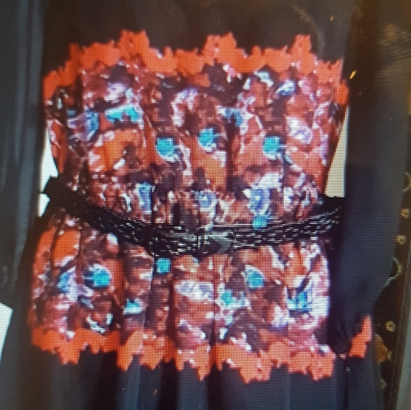 Sarah Stevenson Red Poppy Dress - Picture 4 of 4